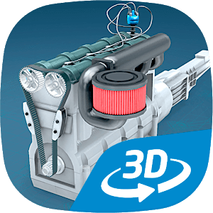 Download Четырёхтактный двигатель Отто, интерактивное 3D ВР