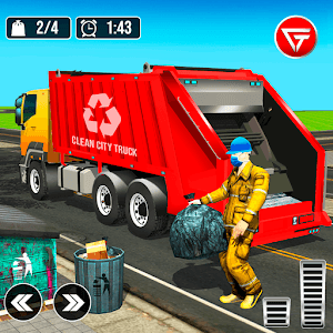 Garbage Truck: Trash Cleaner Driving Game