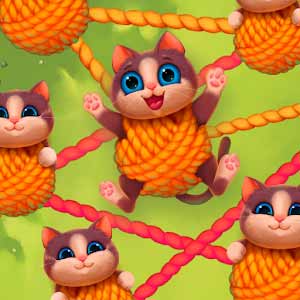 Игра головоломка — Tangled cats