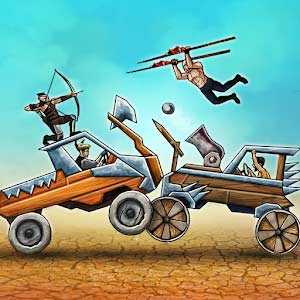 War Cars 2: Online Multiplayer 2D Car Battle