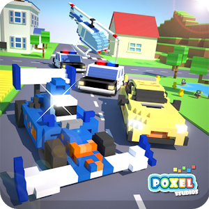 Crossy Brakes : Blocky Toon Racer