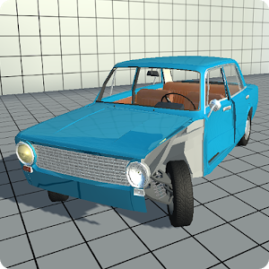 Simple Car Crash Physics Simulator Demo